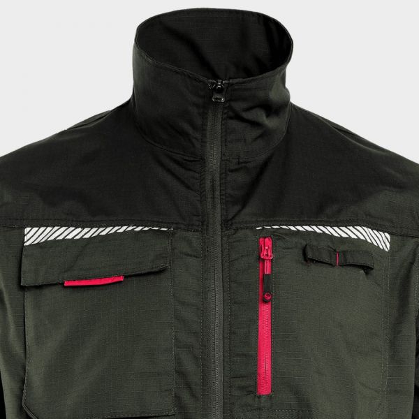 PRISMA VARĂ VERDE/NEGRU Jachetă de lucru PRISMA VARĂ VERDE/NEGRU Jachetă de lucru