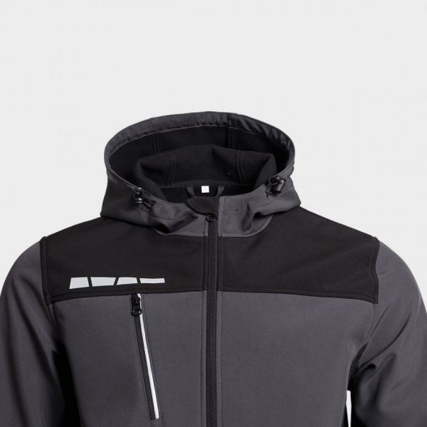Geacă de lucru RUNE SOFTSHELL GRI BLACK Geacă de lucru RUNE SOFTSHELL GRI BLACK