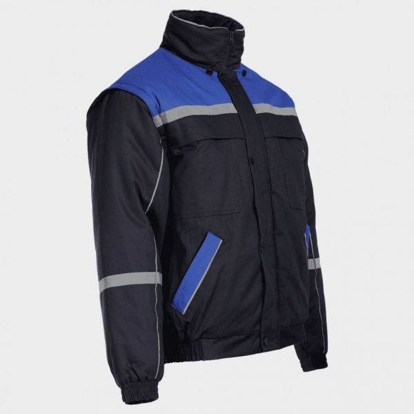 Geacă cu mâneci detașabile COLLINS COTTON BLUE JACKET Geacă cu mâneci detașabile COLLINS COTTON BLUE JACKET