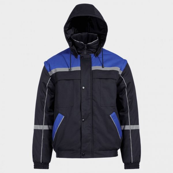 Geacă cu mâneci detașabile COLLINS COTTON BLUE JACKET Geacă cu mâneci detașabile COLLINS COTTON BLUE JACKET