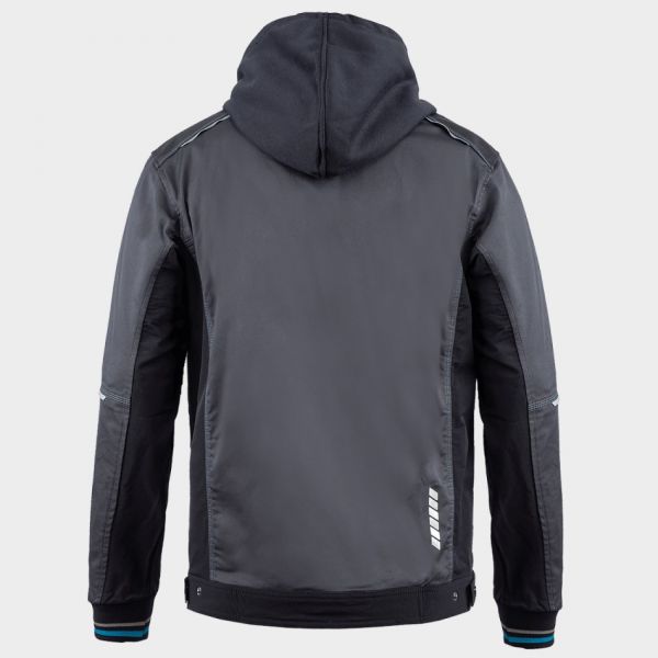 Jachetă de lucru REVOLT 4STRETCH GRI/NEGRU/PETROL Jachetă de lucru REVOLT 4STRETCH GRI/NEGRU/PETROL