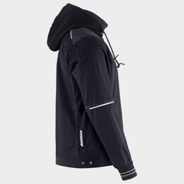 Jachetă de lucru REVOLT 4STRETCH NEGRU/NEGRU/GRI Jachetă de lucru REVOLT 4STRETCH NEGRU/NEGRU/GRI