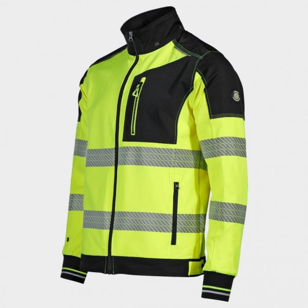 Jachetă de lucru REVOLT HV 4STRETCH YELLOW Jachetă de lucru REVOLT HV 4STRETCH YELLOW