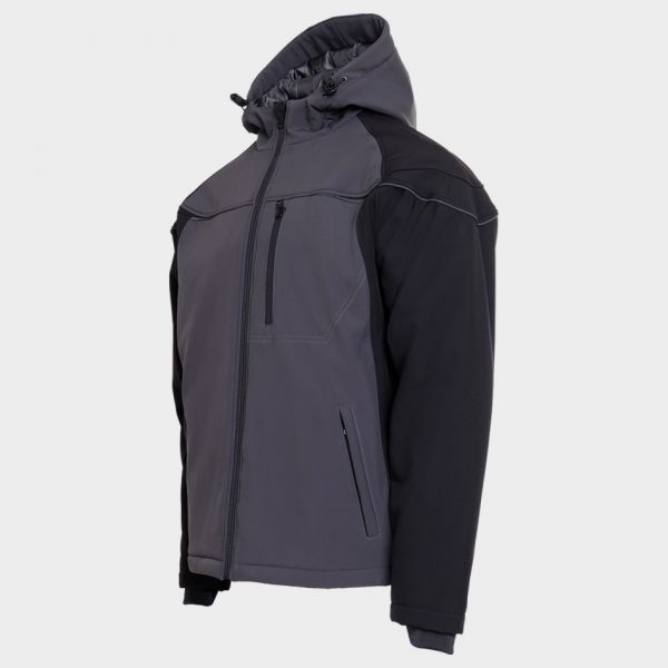 Jachetă softshell PRISMA SOFTSHELL IARNA GRI ÎNCHIS/NEGRU Jachetă softshell PRISMA SOFTSHELL IARNA GRI ÎNCHIS/NEGRU
