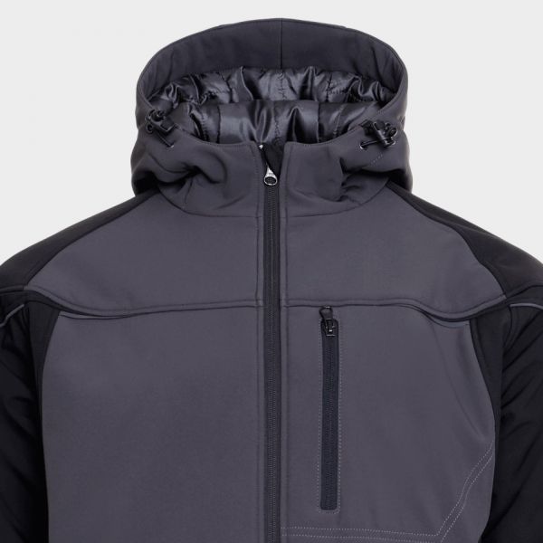 Jachetă softshell PRISMA SOFTSHELL IARNA GRI ÎNCHIS/NEGRU Jachetă softshell PRISMA SOFTSHELL IARNA GRI ÎNCHIS/NEGRU