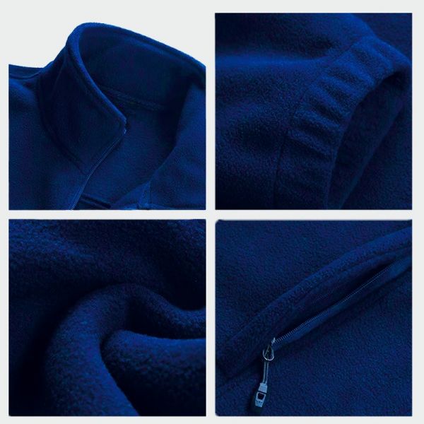 Jacheta polară HUNTER albastru Jacheta polară HUNTER albastru