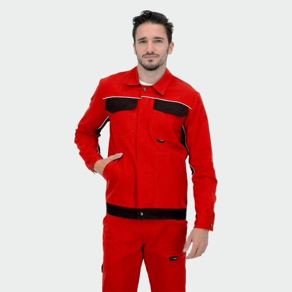 Jachetă de lucru de vară BWOLF ARES Jacket Roșu / Negru Jachetă de lucru de vară BWOLF ARES Jacket Roșu / Negru