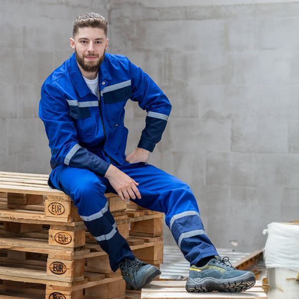 Jacheta de lucru CHAR albastru Jacheta de lucru CHAR albastru