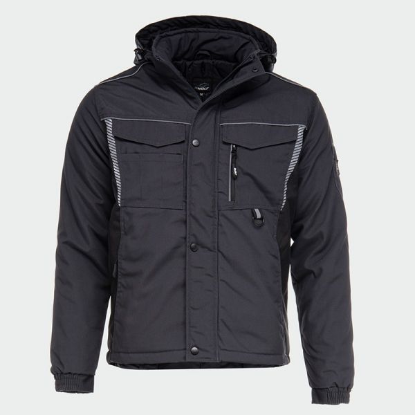Jachetă de lucru de iarnă BWOLF DRIFT ICE Jacket Gri închis Jachetă de lucru de iarnă BWOLF DRIFT ICE Jacket Gri închis