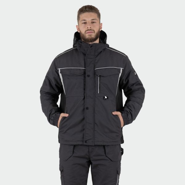 Jachetă de lucru de iarnă BWOLF DRIFT ICE Jacket Gri închis Jachetă de lucru de iarnă BWOLF DRIFT ICE Jacket Gri închis