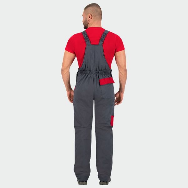 Salopetă de lucru de iarnă BWOLF ZEUS Salopetă Gri închis Salopetă de lucru de iarnă BWOLF ZEUS Salopetă Gri închis