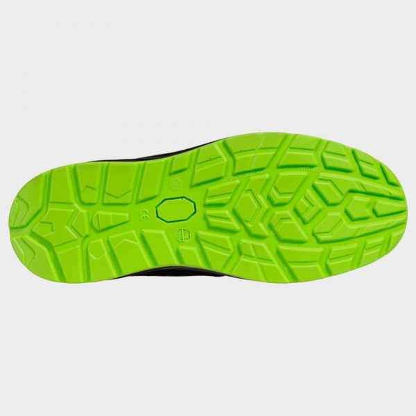 Pantofi de siguranță JETT S1PS ESD NEGRU/VERDE Pantofi de siguranță JETT S1PS ESD NEGRU/VERDE