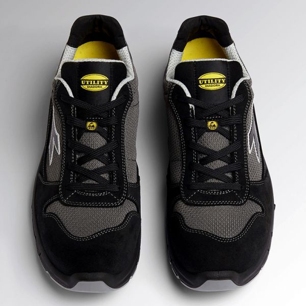 Încălțăminte de lucru RUN TEXT Low S1PL negre Încălțăminte de lucru RUN TEXT Low S1PL negre