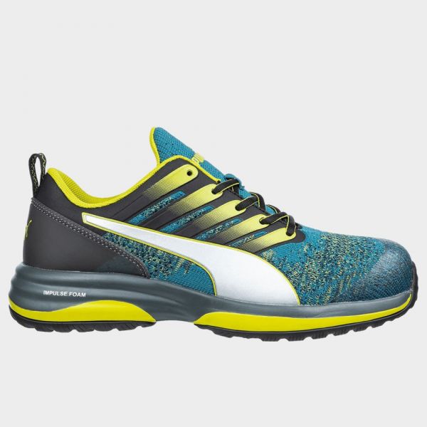 Pantofi de protecție PUMA CHARGE GREEN LOW S1P ESD HRO SRC Pantofi de protecție PUMA CHARGE GREEN LOW S1P ESD HRO SRC