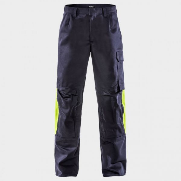 Pantaloni de lucru rezistenți la flacără pentru sudură FRISTADS FLAME WELDING ALBASTRU ÎNCHIS Pantaloni de lucru rezistenți la flacără pentru sudură FRISTADS FLAME WELDING ALBASTRU ÎNCHIS