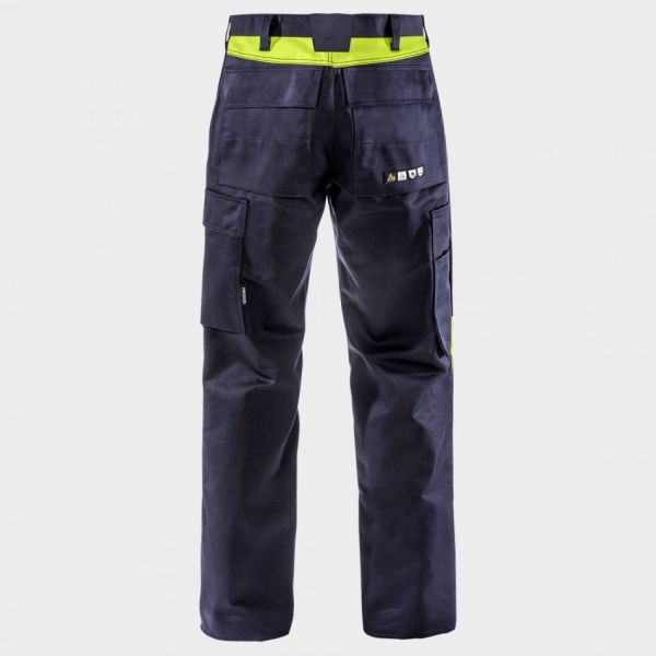 Pantaloni de lucru rezistenți la flacără pentru sudură FRISTADS FLAME WELDING ALBASTRU ÎNCHIS Pantaloni de lucru rezistenți la flacără pentru sudură FRISTADS FLAME WELDING ALBASTRU ÎNCHIS
