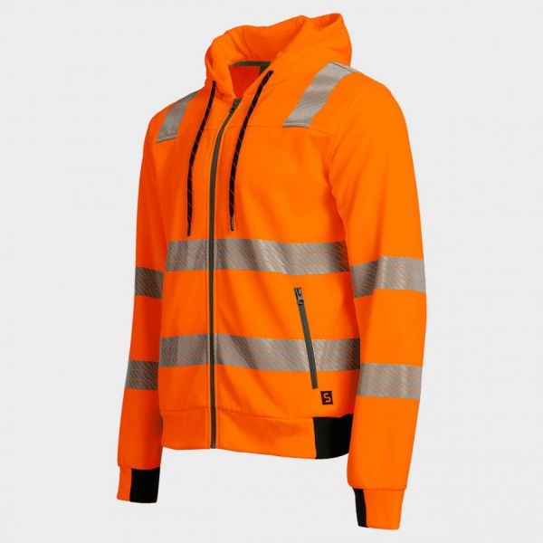 Hanorac de înaltă vizibilitate NOBEL HV ORANGE Hanorac de înaltă vizibilitate NOBEL HV ORANGE