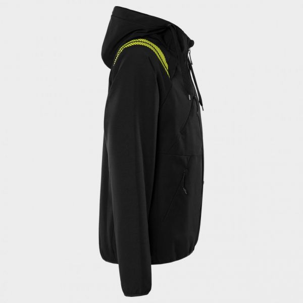 Jachetă de lucru FRISTADS HOODED SOFTSHELL 4-STRETCH NEGRU Jachetă de lucru FRISTADS HOODED SOFTSHELL 4-STRETCH NEGRU