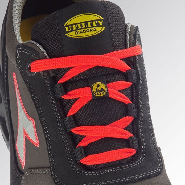 Pantofi de lucru SHARK STAB IMP LEAT Low S3 negri Pantofi de lucru SHARK STAB IMP LEAT Low S3 negri