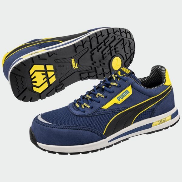 Pantofi de lucru joși cu bombeu Puma RIDER LOW SB – culoare albastră Pantofi de lucru joși cu bombeu Puma RIDER LOW SB – culoare albastră