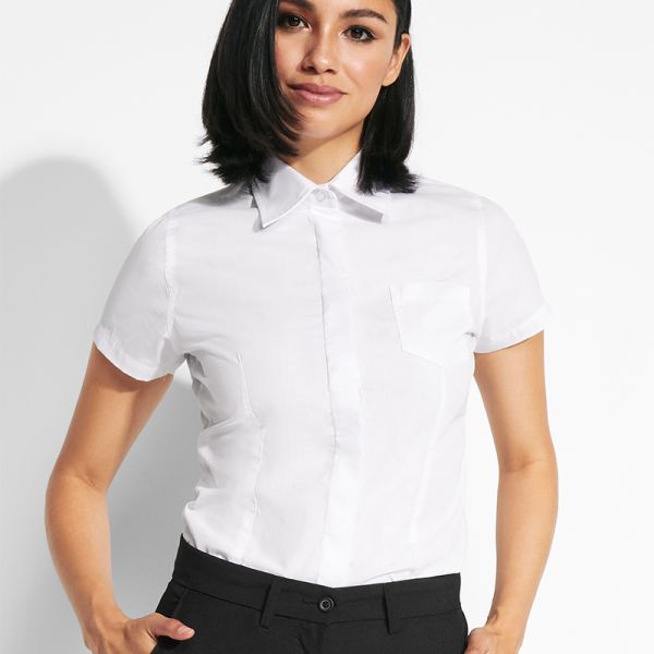 Cămașă de damă RELAE albă Cămașă de damă RELAE albă