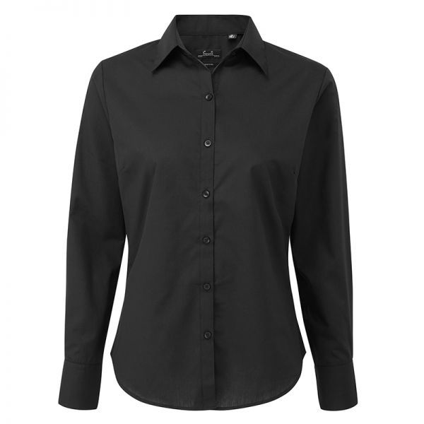 Cămașă de damă PR300 – neagră Cămașă de damă PR300 – neagră