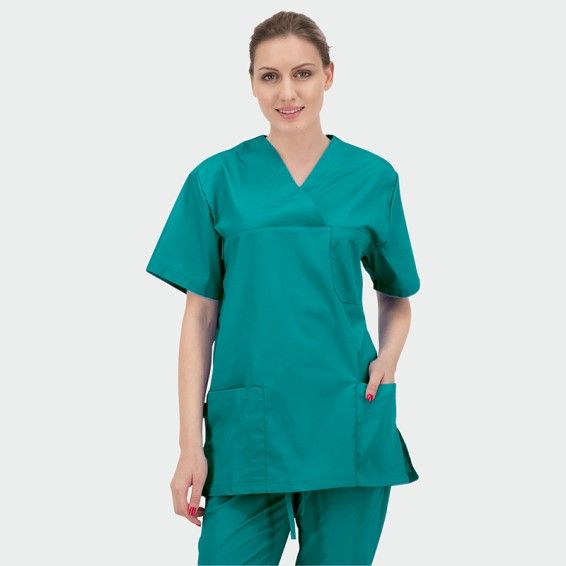 Tunică medicală Bwell ANGEL Verde caraibian Tunică medicală Bwell ANGEL Verde caraibian