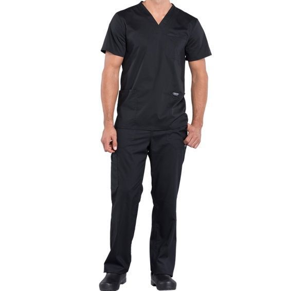 Tunica medicala de lucru REVOLUTION WWE670 / Neagra Tunica medicala de lucru REVOLUTION WWE670 / Neagra