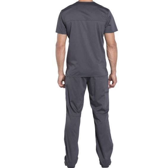 CHEROKEE V-NECK GREY WWE670. Men's medical tunic CHEROKEE V-NECK GREY WWE670. Men's medical tunic