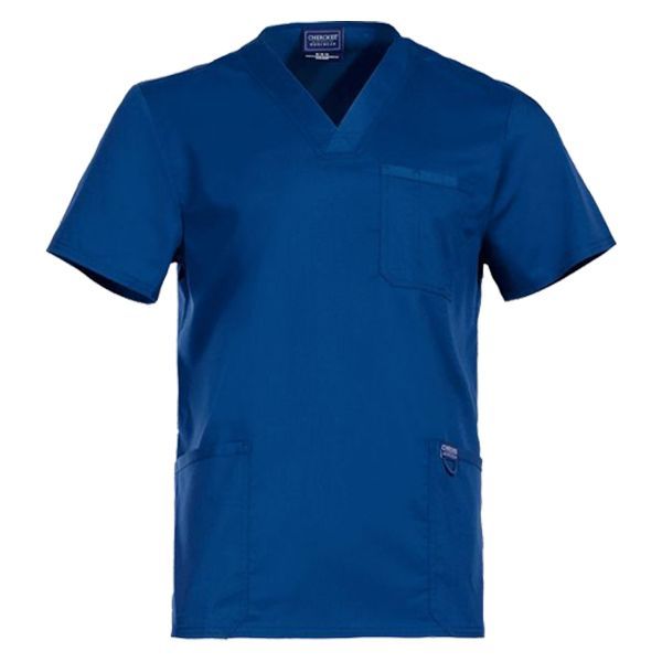 CHEROKEE V-NECK NAVY BLUE WWE670. Men's medical tunic CHEROKEE V-NECK NAVY BLUE WWE670. Men's medical tunic