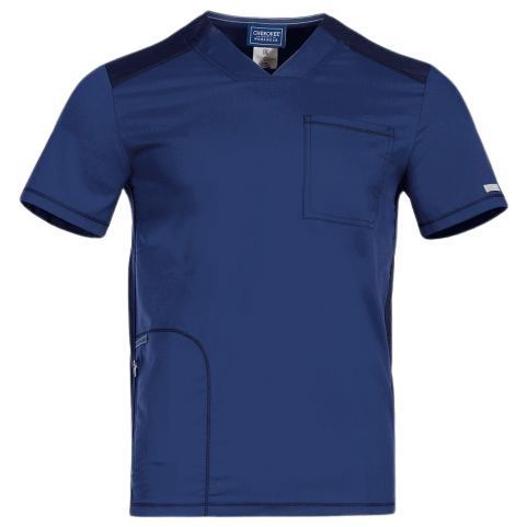 Men's medical tunic CHEROKEE V-NECK DARK BLULE WWE603 Men's medical tunic CHEROKEE V-NECK DARK BLULE WWE603