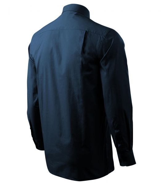 Cămașă pentru bărbați Style LS209 bleumarin Cămașă pentru bărbați Style LS209 bleumarin