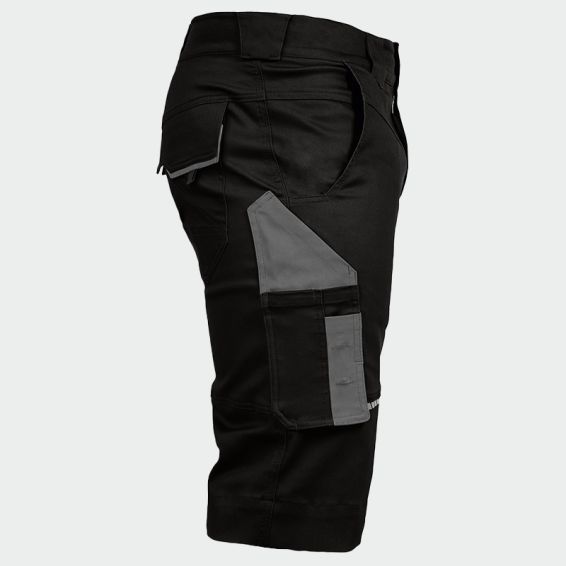 Pantaloni scurți de lucru Leib Wächter FLEXK Negru Pantaloni scurți de lucru Leib Wächter FLEXK Negru