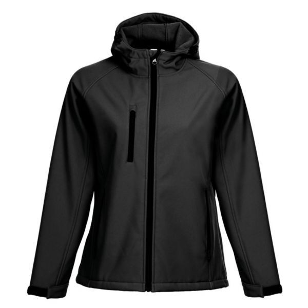 Jachetă softshell de dame REEF NEGRU Jachetă softshell de dame REEF NEGRU