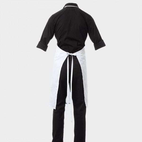 Șorț cu pieptar PAYPER BOUTIQUE WHITE Șorț cu pieptar PAYPER BOUTIQUE WHITE