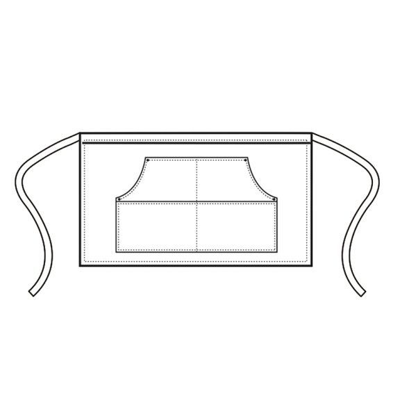 Șorț de lucru PREMIER PR125 Albastru Șorț de lucru PREMIER PR125 Albastru
