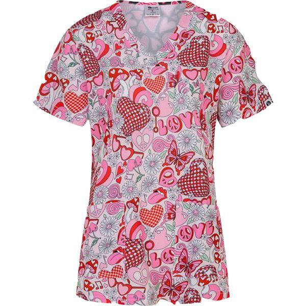 Tunică medicală ISABELLA print Disco Love Tunică medicală ISABELLA print Disco Love