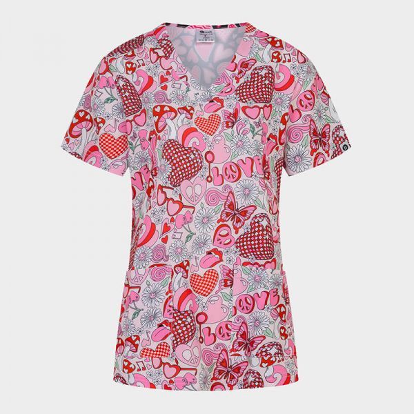 Tunică medicală ISABELLA print Disco Love Tunică medicală ISABELLA print Disco Love