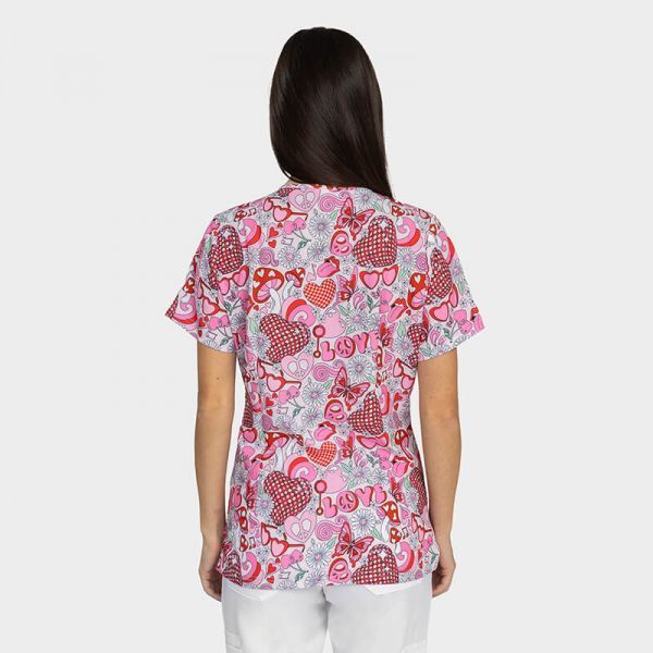 Tunică medicală ISABELLA print Disco Love Tunică medicală ISABELLA print Disco Love