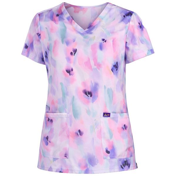 Tunică medicală LITE 1082PR – LVD Flower Lavender Tunică medicală LITE 1082PR – LVD Flower Lavender