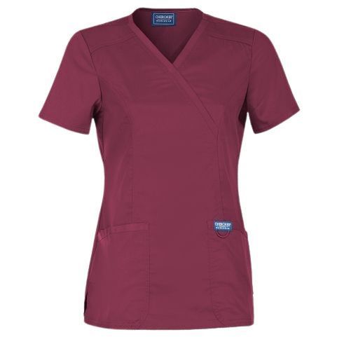 Tunică medicală de damă CHEROKEE WRAP VIȘINIU WWE610 Tunică medicală de damă CHEROKEE WRAP VIȘINIU WWE610