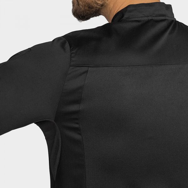 Tunică de bucătar PALLTEX NORI Negru Tunică de bucătar PALLTEX NORI Negru