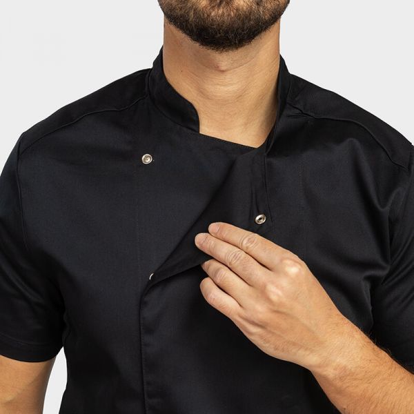 Tunică de bucătar PALLTEX NORI Negru Tunică de bucătar PALLTEX NORI Negru