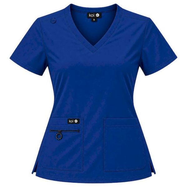 Tunică medicală de lucru BASICS 373 albastru regal Tunică medicală de lucru BASICS 373 albastru regal