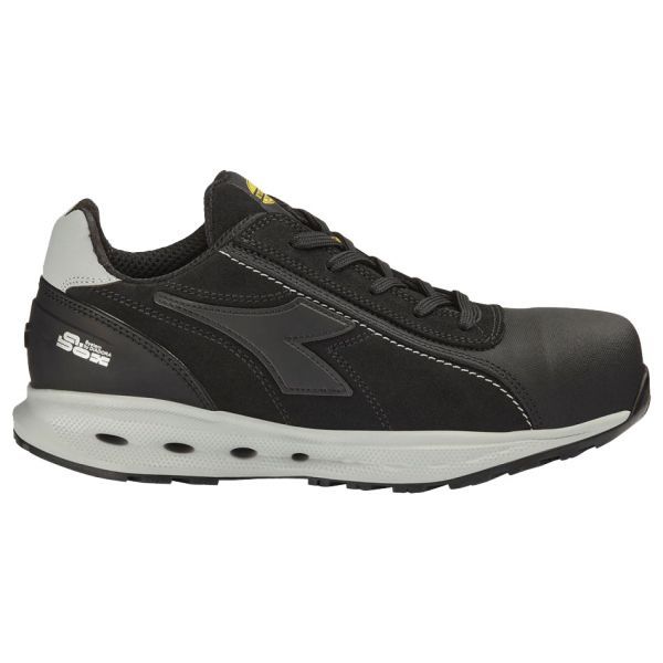Încălțăminte de protecție DIADORA GLOVE A.BOX LOW PRO S3S FO SR HRO ESD BLACK Încălțăminte de protecție DIADORA GLOVE A.BOX LOW PRO S3S FO SR HRO ESD BLACK