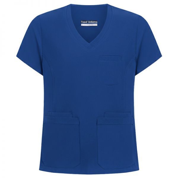 Set medical TP3002 tunică și pantaloni TP4003P Albastru Regal Set medical TP3002 tunică și pantaloni TP4003P Albastru Regal