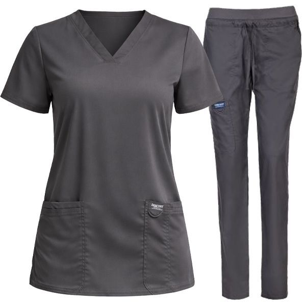 Set medical damă Cherokee Revolution WWE620/WWE105 GRI Set medical damă Cherokee Revolution WWE620/WWE105 GRI