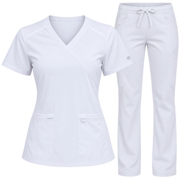 Set medical de lucru pentru femei DICKIES / Alb Set medical de lucru pentru femei DICKIES / Alb