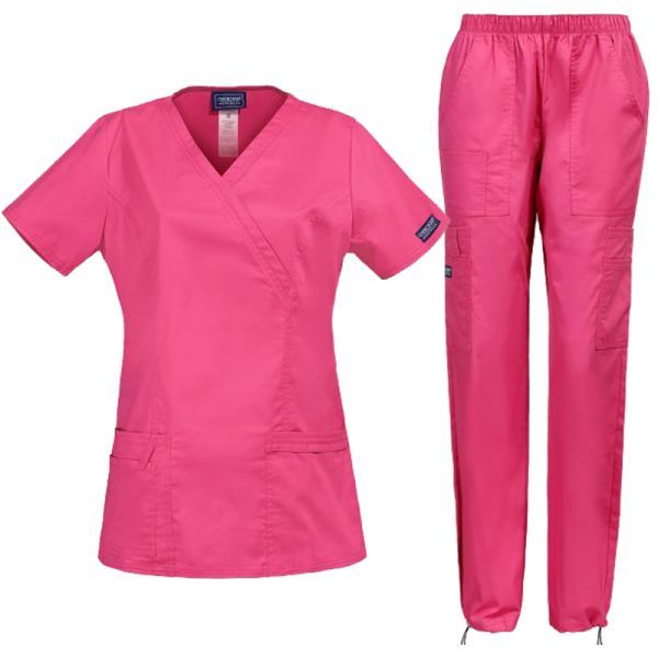 Set medical pentru damă CHEROKEE Core Stretch WWE4728/WWE4005 Roz Set medical pentru damă CHEROKEE Core Stretch WWE4728/WWE4005 Roz