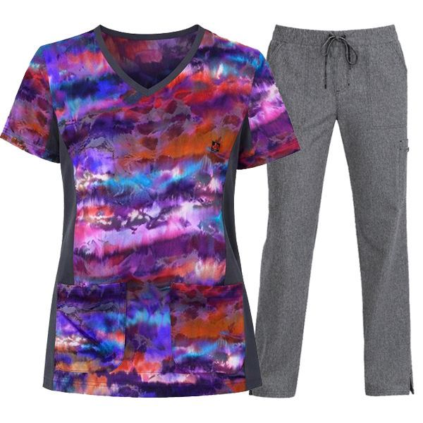 Set medical KOI Design LITE 385PR – SHZ Smokey Hayze/BASICS 731 Gri Set medical KOI Design LITE 385PR – SHZ Smokey Hayze/BASICS 731 Gri